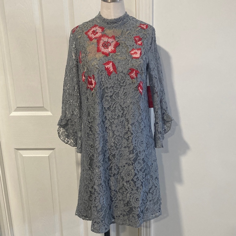 NWT Little Mistress lace maternity dress 4
